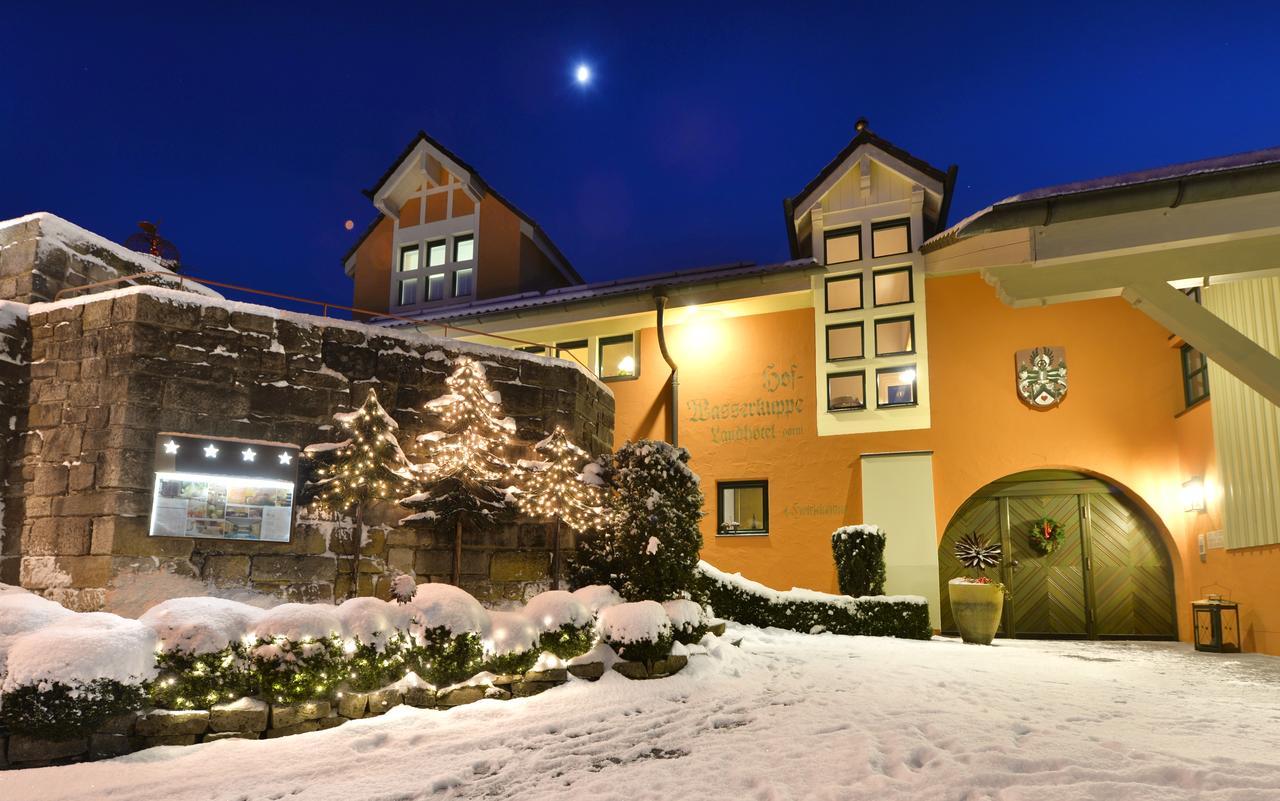 Landhaushotel Hof Wasserkuppe Poppenhausen Exterior foto